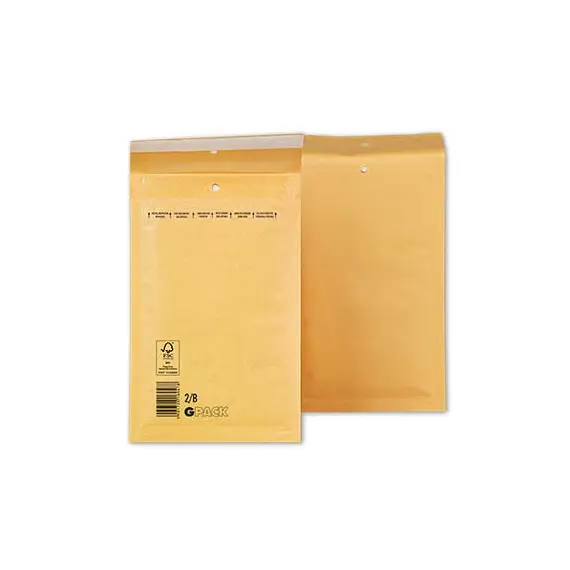 Envelope Almofadado 120x215mm Kraft 75g Nº00 2/B 1un