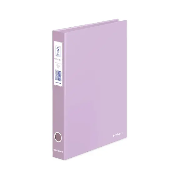 Pasta Arquivo L/E Ambar Classroom Mates Pastel Roxo