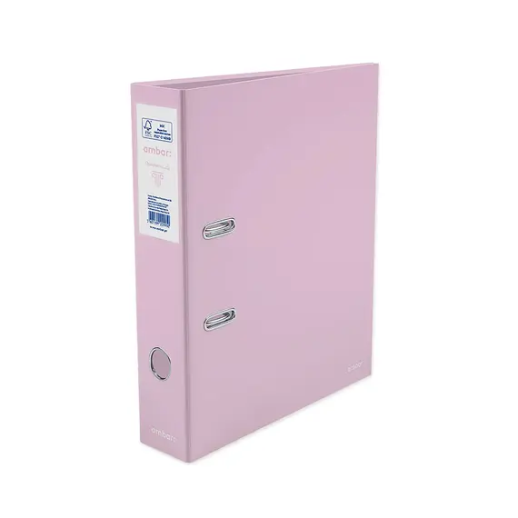Pasta Arquivo L/L Ambar Classroom Mates c/Rado Pastel Rosa