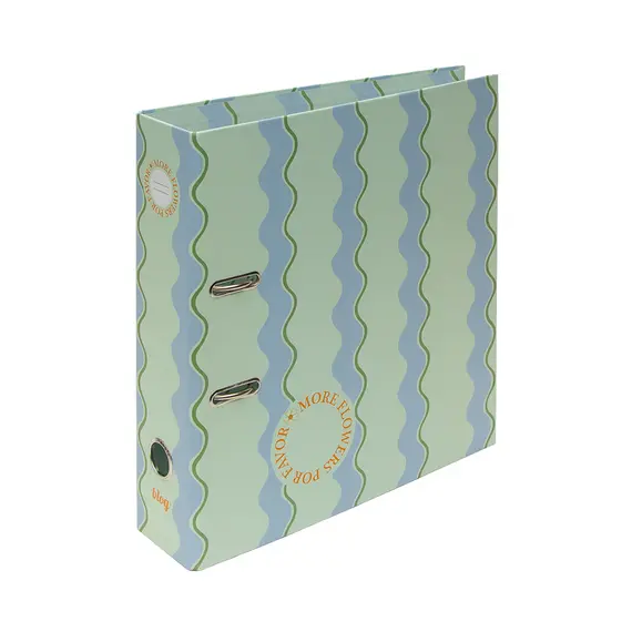 Pasta Arquivo L/L A4  c/ Rado FLOWERS Waves