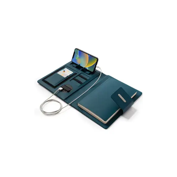 Caderno Multifunções com Powerbank AmbarTech