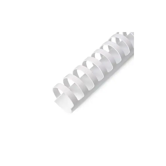 Argolas PVC Encadernar 22mm Branco - 195 Folhas - Pack 100 | Loja BluePixel