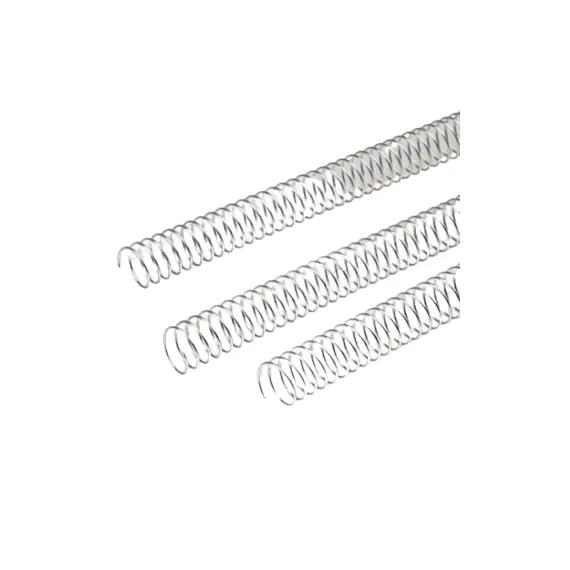 Argolas Espiral Metálicas Passo 5:1 22mm Prata - Pack de 100 | BluePixel