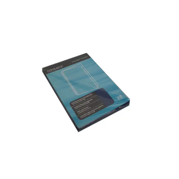 Capa de Encadernação A4 em Couro Azul 300g - 50 unidades | bluepixel.pt