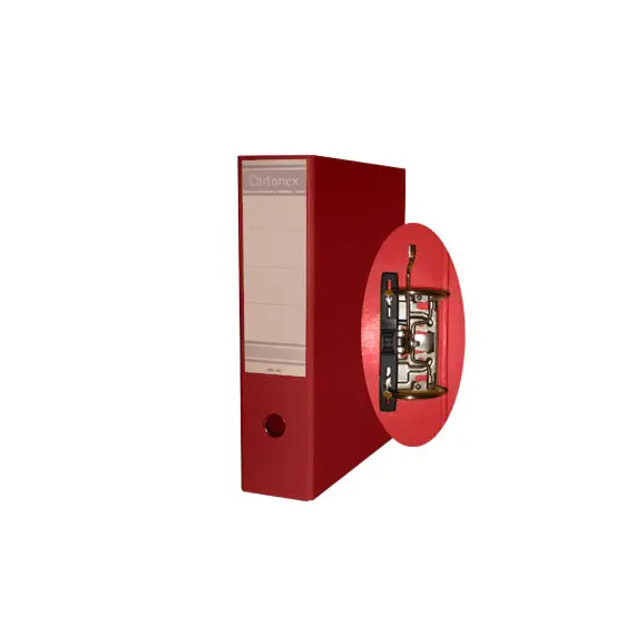 Pasta Arquivo L/L 200AC 350x290x80 Vermelho