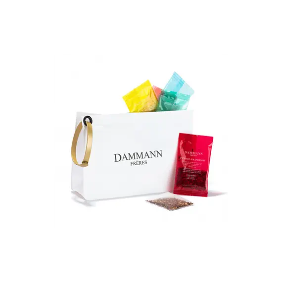 Bolsa Coffret + Chás Gelados 8 Sabores 16 Saquetas