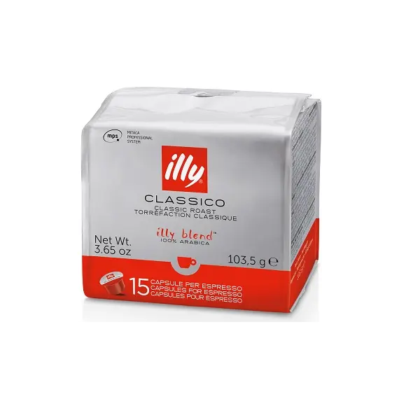 Café Cápsulas MPS ILLY Tosta Média 15un