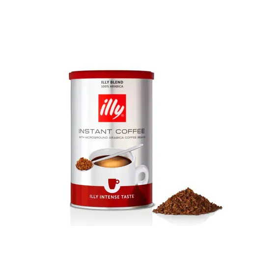Café Solúvel ILLY 95gr Tostatura Scura 1un