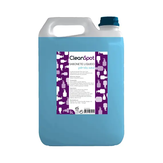 Sabonete Líquido Mãos Cleanspot Pérola Azul 5L - Marca 157 | Loja BluePixel