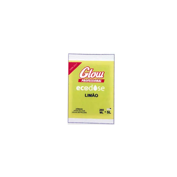 Detergente Multiusos GLOW Ecodose Limão Concentrado 200ml