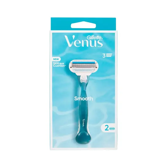 Máquina Manual Gillette Venus Smooth + 2 Recargas