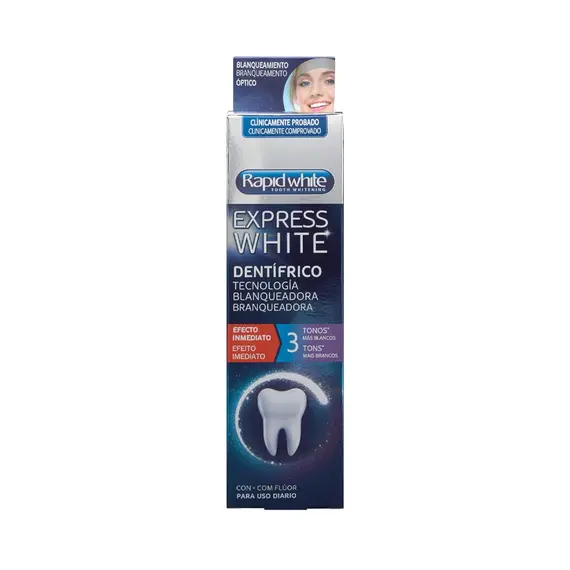 Pasta de Dentes RAPID WHITE Branqueadora 75ml