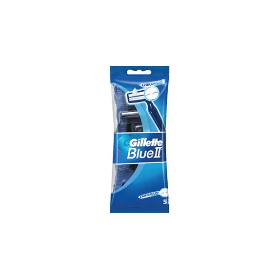 Lâminas Descartáveis Gilette Blue II 5un