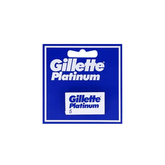 Lâminas Gillette Platinum Recarga 5un