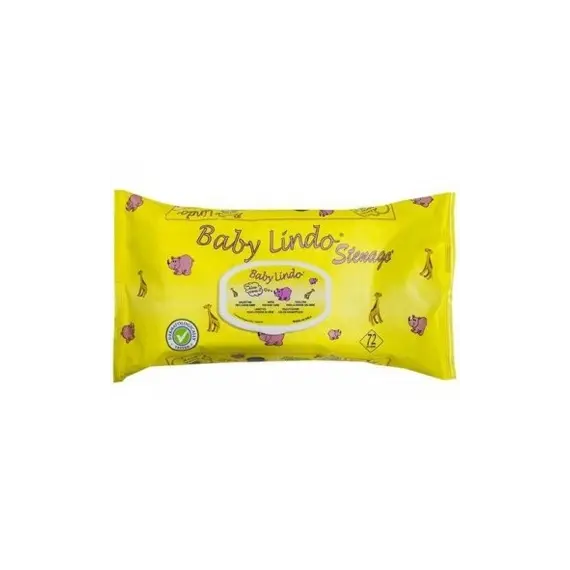 Toalhitas Baby Lindo Aloe Vera Pop Up 72un