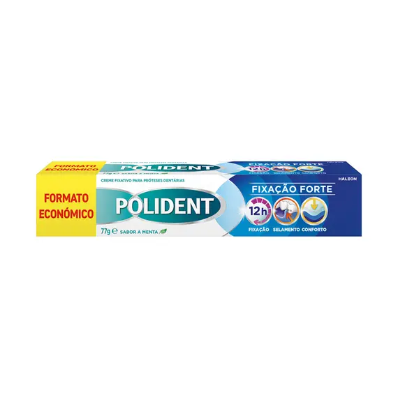 Creme Fixador POLIDENT Próteses Dentárias Original 77g