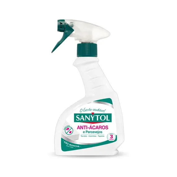 Higienizante Anti-Ácaros e Percevejos Sanytol 300ml