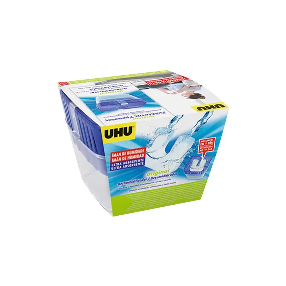 Desumidificador UHU 450g marca 464 | Controle de humidade eficiente na bluepixel.pt