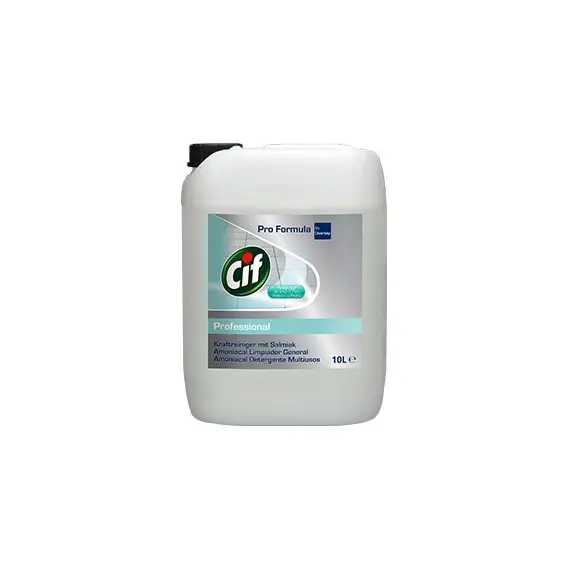 Detergente Multiusos Amoniacal Cif PF 10L - Marca 143 | Limpeza Eficaz