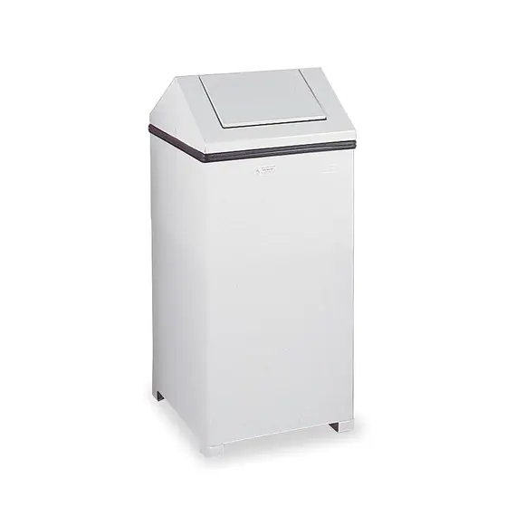 Contentor de 60L em Metal Aço Revestido Branco | Marca 401 | Loja BluePixel