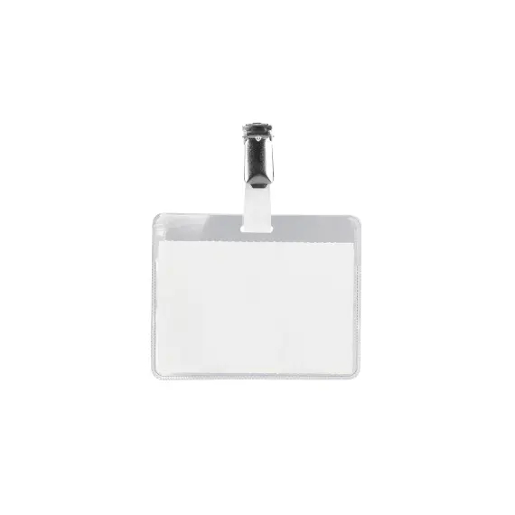 Porta Nomes Horizontal 90x60mm com Mola - Marca 164 | Organização Profissional