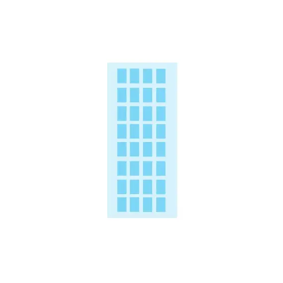 Etiquetas Herma 012x018mm Azul Claro - Pacote com 5 Folhas | BluePixel.pt