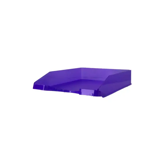 Tabuleiro Secretária Transparente Roxo - Marca 320 | Loja BluePixel