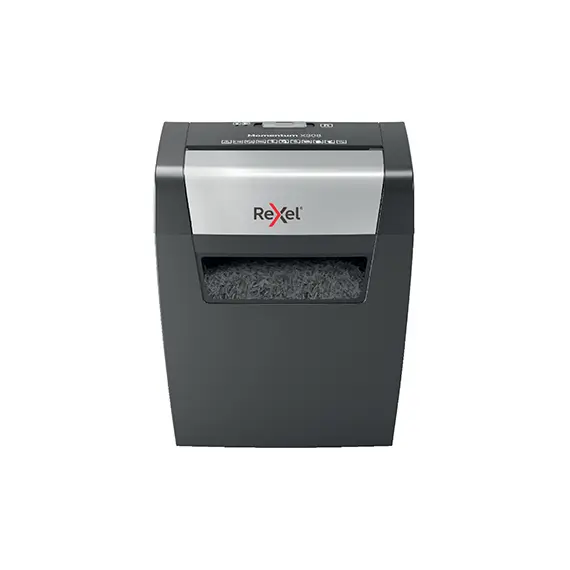 Destruidora de Partículas Rexel Momentum X308 P3 5x42mm | Alta Segurança e Eficiência | bluepixel.pt