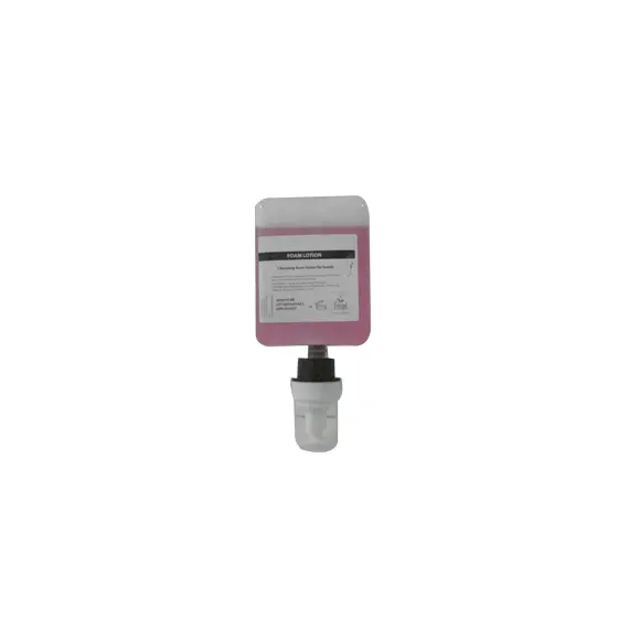 Sabonete Espuma Mãos BulkySoft Rosa Recarga 1L 6un