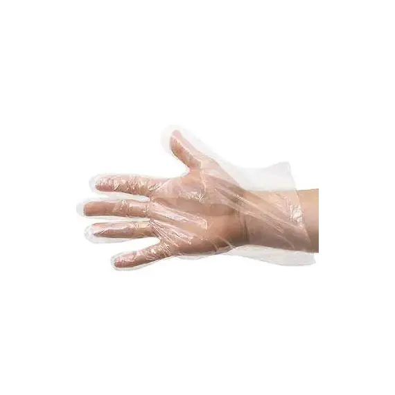 Luvas Polietileno (Palhaço) s/Microperfuração 100un