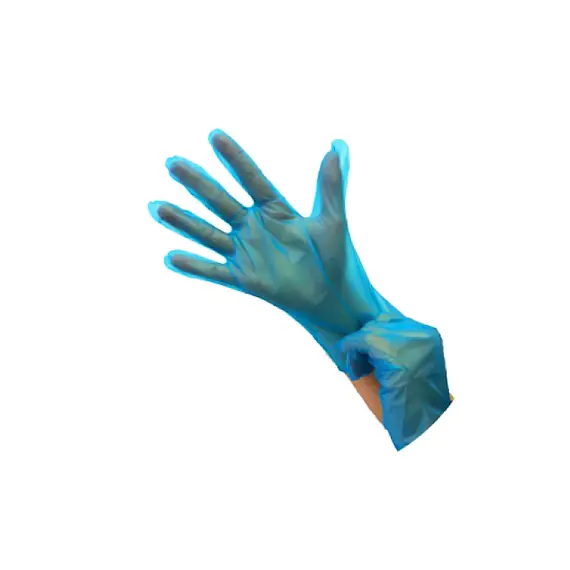 Luvas Polymer Tamanho M s/ Pó Azul 200un