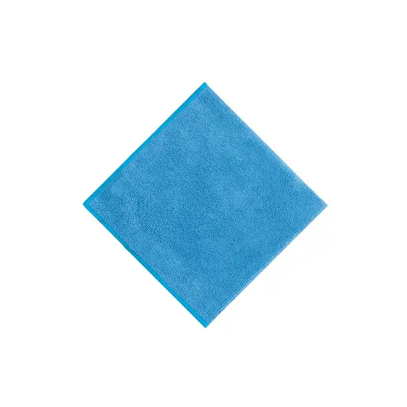 Pano Microfibra 40x40cm 300g Terry Azul Pack 5un