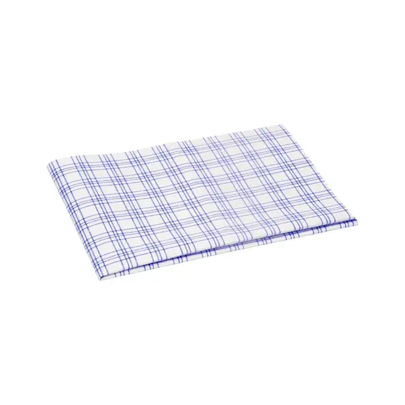 Pano Loiça 38x40cm Vileda Prof TeaTowel Azul/Branco 3un