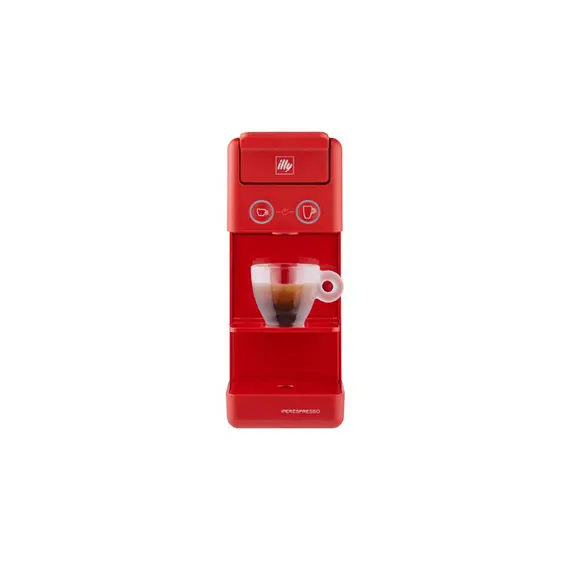Máquina Café Cápsulas ILLY Y3.3 Iperespresso Vermelho