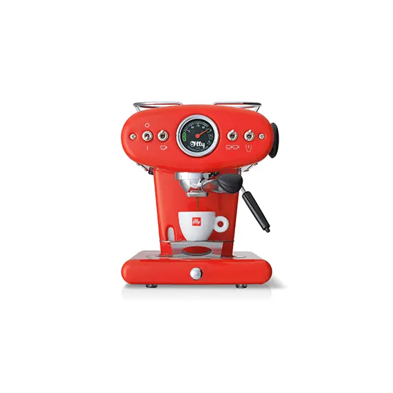 Máquina Café ILLY X1 Aniversário Pastilha / Moido Vermelho