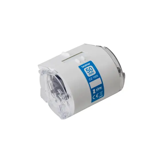 Rolo de Fita Adesiva Contínua para Impressão de Etiquetas Coloridas 50mm x 5m | bluepixel.pt