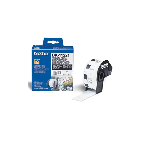 Etiquetas Pré-Cortadas Papel Térmico 23x23mm 1000un - Marca 32 | Loja BluePixel