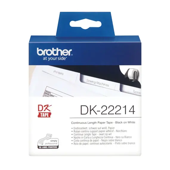 Rolo de Papel Térmico Contínuo Branco 12mm x 30,48m | bluepixel.pt