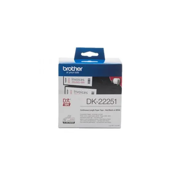 Rolo Papel Térmico Contínuo Marca 32 Modelo Rolo Papel Térmico Preto/Vermelho | BluePixel.pt