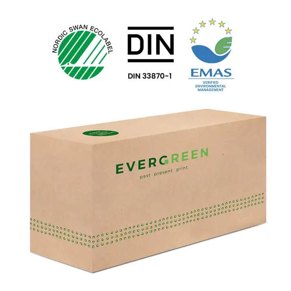 Toner Evergreen para OKI Preto 44574802 - Compatível até 7000 páginas | BluePixel.pt