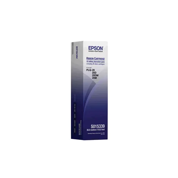 Pack Fitas Epson Preto C13S015339 3un