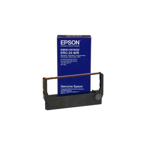 Fita Epson ERC-23B Preto/Vermelho C43S015362