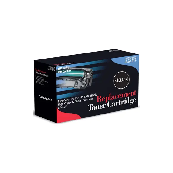 Toner IBM compatível com HP 410X Preto CF410X - Alta Qualidade e Rendimento para Impressoras HP