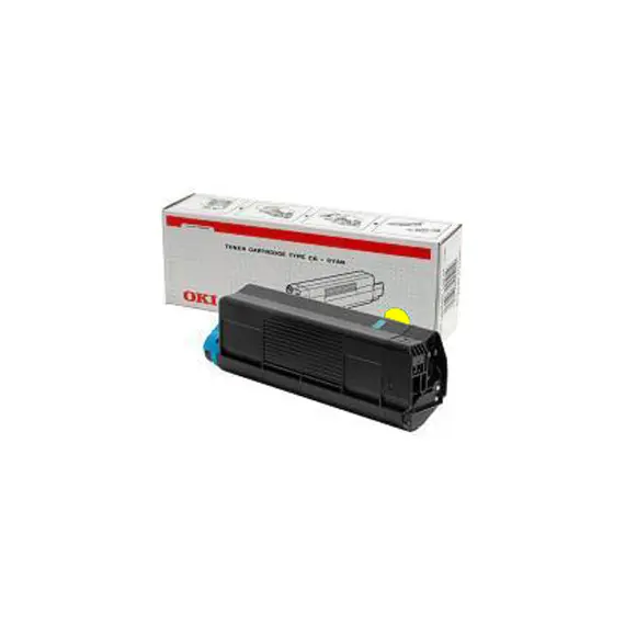 Toner OKI Amarelo 43872305 2000 Pág.