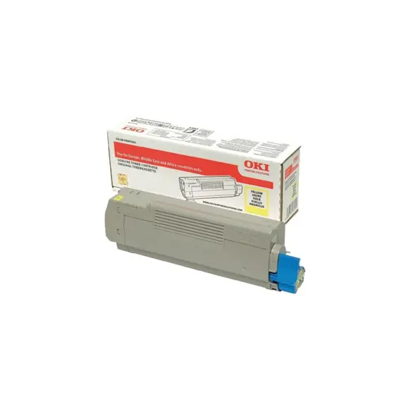 Toner OKI Amarelo 46507505 6000 Pág.