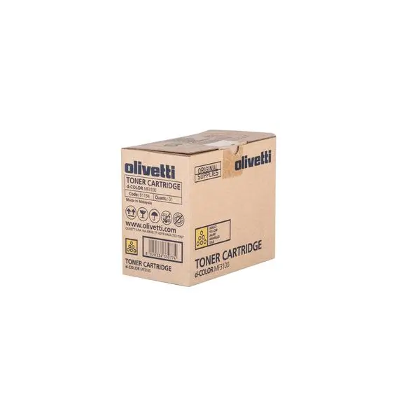 Toner Olivetti Amarelo B1134 4700 Pág.