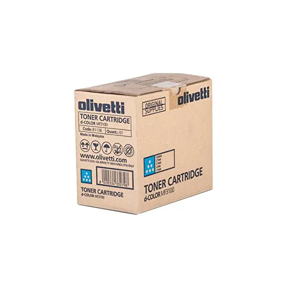 Toner Olivetti Azul B1136 4700 Pág.
