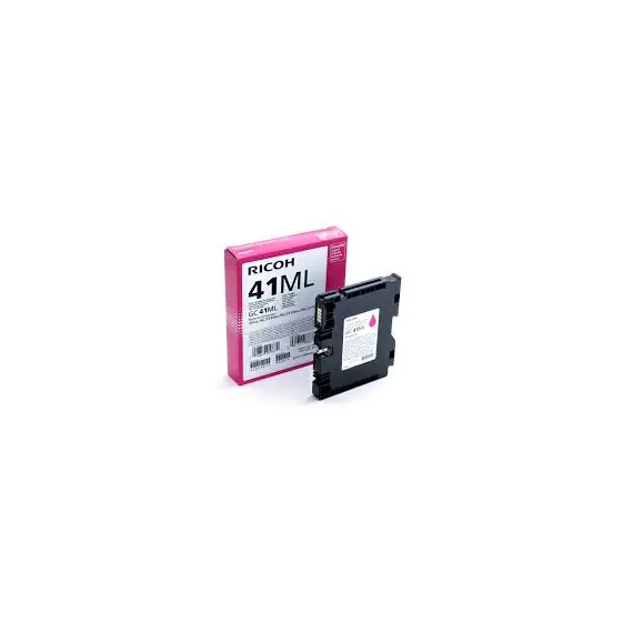 Tinteiro Ricoh GC-41ML Magenta 405767 600 Pág.