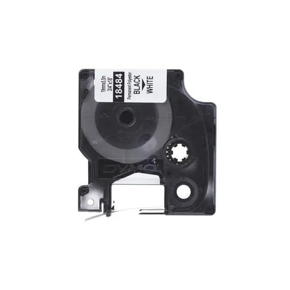 Fita de Poliester 19mmx5,5m Preto/Branco - Marca 195 Modelo 18484 | Loja BluePixel