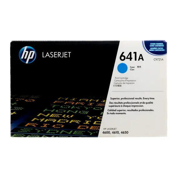 HP 641A Colour LaserJet original toner cartridge cyan standard capacity 8.000 pages 1-pack